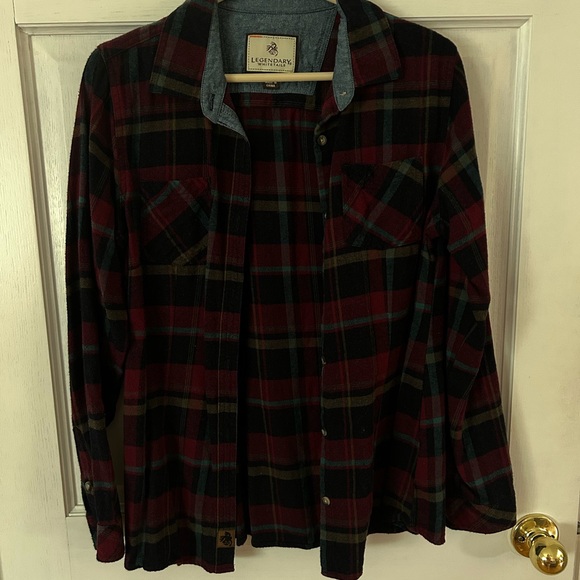 Maroon Flannel - Picture 1 of 5